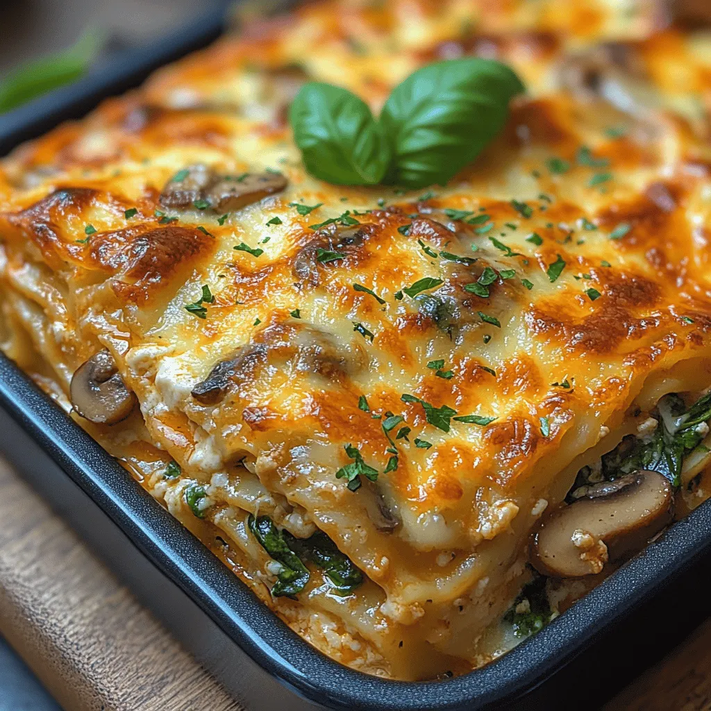 In the world of comfort food, few dishes rival the hearty charm of lasagna. This recipe for Chicken, Mushroom, and Spinach Lasagna combines tender chicken, earthy mushrooms, and vibrant spinach, layered with rich cheeses, creating a satisfying meal perfect for family dinners or special gatherings. The creamy texture and complex flavors of this dish are sure to please even the pickiest eaters, making it a go-to recipe for any occasion. Whether you are a seasoned cook or just starting out in the kitchen, this comprehensive guide will walk you through each step of the process, ensuring a delicious outcome every time.