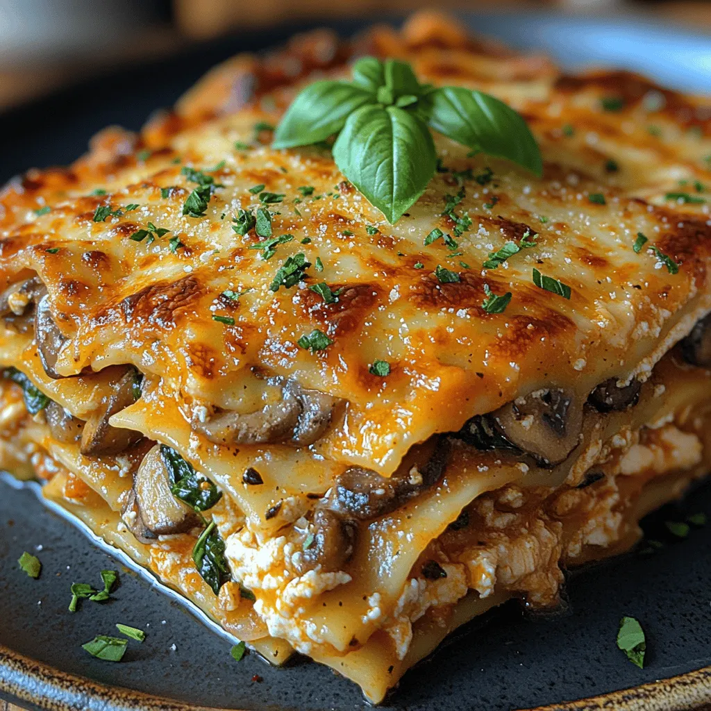 In the world of comfort food, few dishes rival the hearty charm of lasagna. This recipe for Chicken, Mushroom, and Spinach Lasagna combines tender chicken, earthy mushrooms, and vibrant spinach, layered with rich cheeses, creating a satisfying meal perfect for family dinners or special gatherings. The creamy texture and complex flavors of this dish are sure to please even the pickiest eaters, making it a go-to recipe for any occasion. Whether you are a seasoned cook or just starting out in the kitchen, this comprehensive guide will walk you through each step of the process, ensuring a delicious outcome every time.