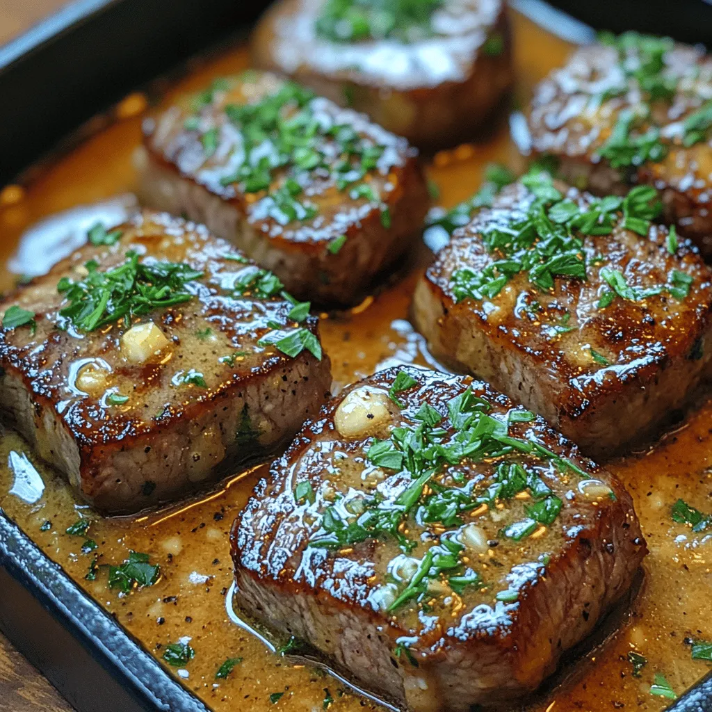 If you're searching for a dish that combines rich flavors, tantalizing aromas, and a delightful texture, look no further than Garlic Butter Steak Bites. This recipe encapsulates everything that makes steak a beloved choice for many: juicy, tender bites of beef sautéed to perfection and then bathed in a luscious garlic butter sauce. The appeal of Garlic Butter Steak Bites extends beyond mere taste; they are the embodiment of comfort food, offering a hearty yet sophisticated option that can elevate any meal.