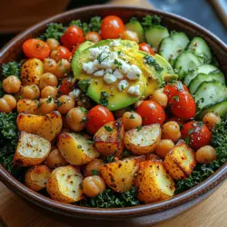 Understanding the nutritional benefits of each ingredient in the Colorful Crunch Veggie Bowl can help you appreciate its healthful qualities. This bowl features key ingredients that pack a punch in protein, fiber, vitamins, and minerals, making it not only delicious but also an excellent choice for a balanced diet.