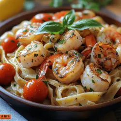 Seafood pasta dishes have long been a staple in coastal cuisine, celebrated for their ability to combine the fresh flavors of the ocean with the comforting embrace of pasta. One standout recipe that epitomizes this culinary art is the Ocean’s Bounty Shrimp and Scallop Seafood Pasta. This dish captures the essence of the sea, bringing together succulent shrimp and tender scallops, harmoniously paired with fettuccine pasta. Not only is this dish a feast for the senses, but it also showcases the versatility of seafood, making it an ideal choice for both special occasions and casual family dinners.