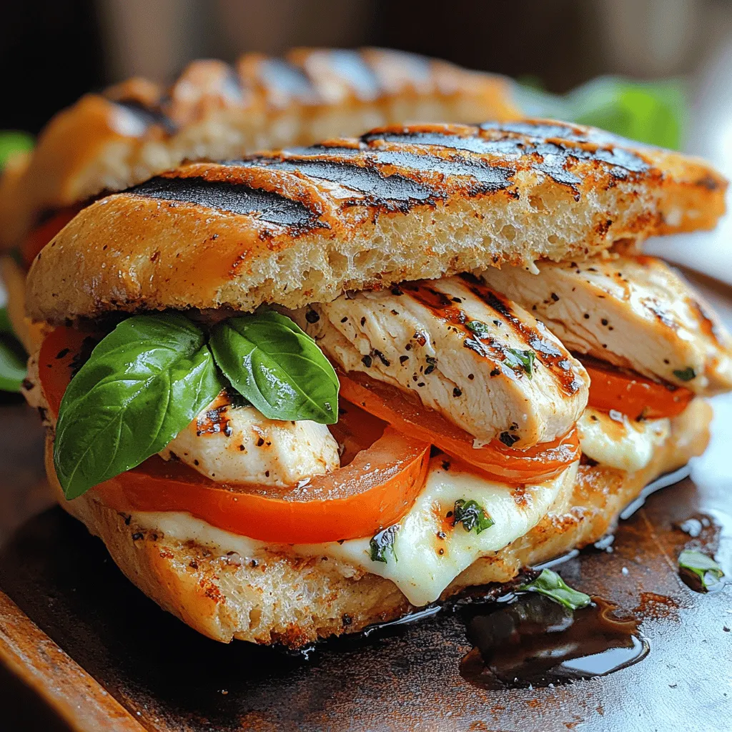 To create the perfect Chicken Caprese Panini, it is essential to understand the role of each ingredient in the recipe. Each component contributes to the panini’s overall flavor, texture, and visual appeal, making it a well-rounded dish.