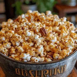 Explore the delightful world of homemade snacks with our Brown Butter Cinnamon Crunch Popcorn recipe. This decadent treat combines the rich, nutty flavor of brown butter with the warm spices of cinnamon and nutmeg, creating an irresistible snack perfect for movie nights, parties, or simply indulging yourself. While store-bought popcorn can often be bland or overly processed, this recipe allows you to experience popcorn in its most flavorful form. The combination of the toasty aroma of brown butter and the sweetness of cinnamon transforms ordinary popcorn into an extraordinary delight. With easy-to-follow steps and common ingredients, you'll be able to craft this delicious popcorn from scratch, impressing family and friends alike.