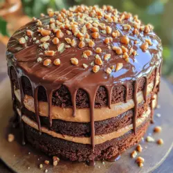 There’s something undeniably alluring about the combination of chocolate and peanut butter. The rich, velvety texture of chocolate paired with the creamy, nutty flavor of peanut butter creates a symphony of taste that many simply can't resist. This classic pairing has been a beloved favorite in the dessert world, inspiring countless treats from candies to cakes. Among these indulgent creations, the Decadent Chocolate Peanut Butter Dream Cake stands out as a show-stopping dessert that is sure to impress friends and family alike.
