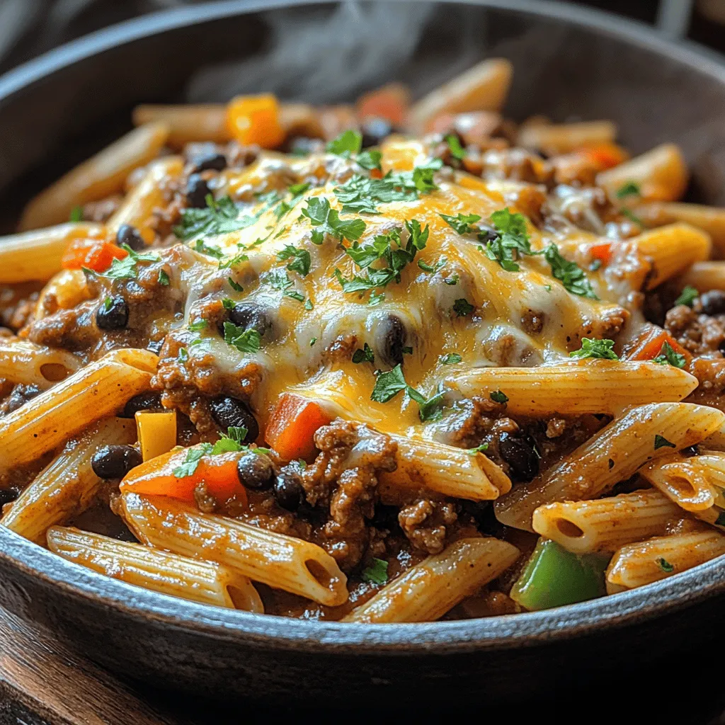 Cowboy Pasta is not just another pasta dish; it’s a culinary celebration that reflects the rich tapestry of American cuisine. This dish has its roots deeply embedded in the traditions of Tex-Mex cooking, drawing inspiration from the bold flavors and hearty ingredients typical of that region. The combination of pasta with classic cowboy fare—think beans, corn, and robust spices—creates a unique fusion that embodies the spirit of American comfort food.