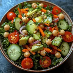 In a world where nutrition and well-being are increasingly prioritized, the Crunchy Green Detox Salad emerges as a vibrant and flavorful option for health-conscious individuals. This salad stands out not just for its refreshing taste but also for its myriad health benefits, making it a staple for anyone looking to incorporate more greens into their diet. With its combination of nutrient-rich ingredients, this salad offers a delightful crunch and a burst of flavor in every bite.