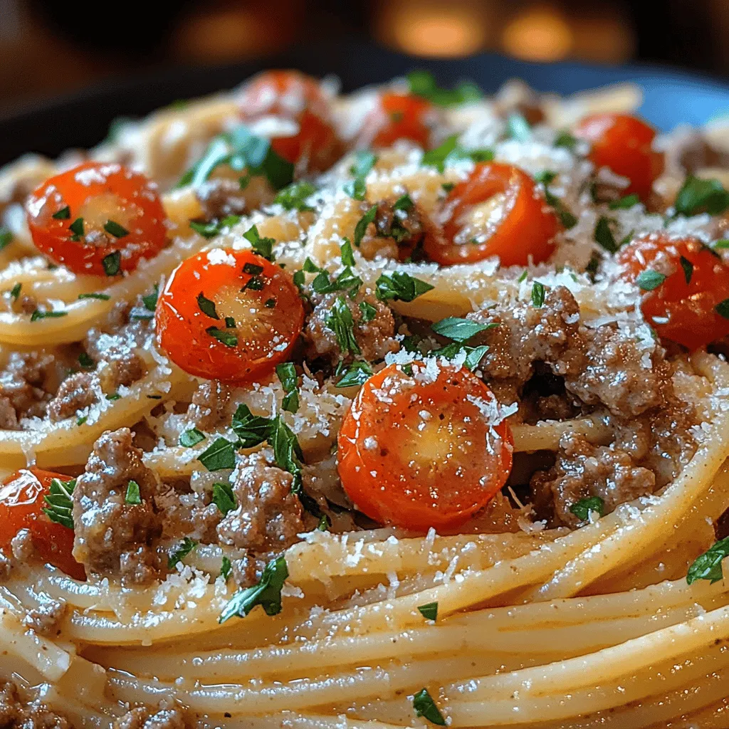 To appreciate the magic of Savory Garlic Beef Pasta, it's essential to understand the role each ingredient plays in the recipe. By delving into the characteristics of the ingredients, we can better appreciate how they contribute to the overall flavor and nutritional profile of this dish.