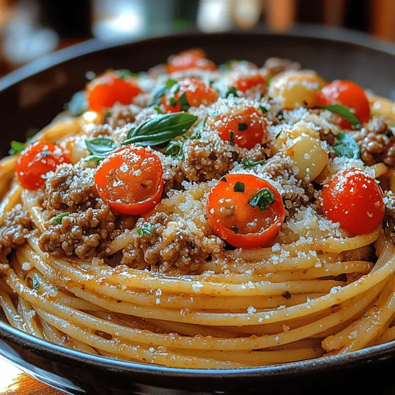 To appreciate the magic of Savory Garlic Beef Pasta, it's essential to understand the role each ingredient plays in the recipe. By delving into the characteristics of the ingredients, we can better appreciate how they contribute to the overall flavor and nutritional profile of this dish.