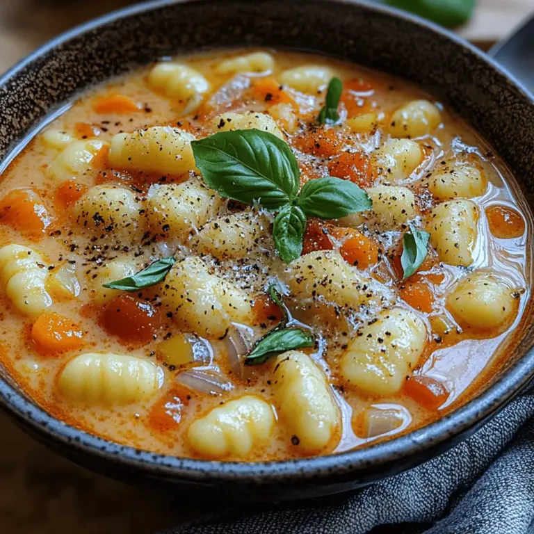 As the chill of winter settles in, comfort food takes center stage in our kitchens, warming our hearts and souls. One such dish that perfectly encapsulates the essence of comfort is the creamy tomato gnocchi soup. This delightful blend of flavors combines the richness of creamy tomatoes with the pillowy softness of gnocchi, creating a bowl of soup that is both satisfying and heartwarming.