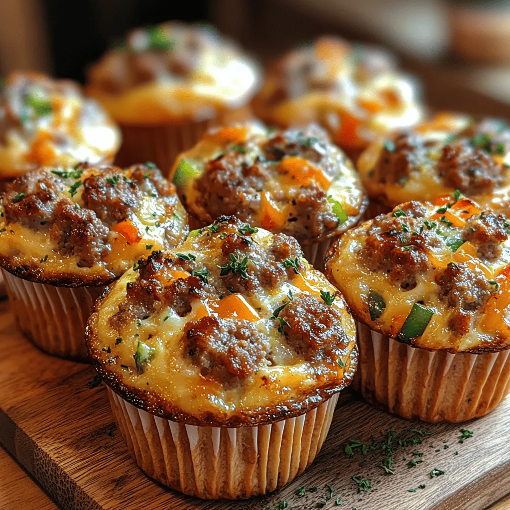 In recent years, egg muffins have surged in popularity as the go-to breakfast option for busy individuals and families alike. These delightful little cups of goodness offer a hearty and nutritious way to kickstart your day, providing an excellent source of protein and essential nutrients. Among the many variations available, the Savory Sausage & Cheddar Egg Muffins stand out as a delicious, easy-to-make recipe that is perfect for meal prep. With a wonderful combination of flavors and textures, this recipe not only satisfies your taste buds but also caters to those hectic mornings when time is of the essence.