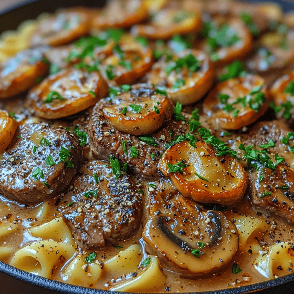 Beef Stroganoff is a beloved classic, evocative of warm family dinners and cozy gatherings. This dish, known for its rich, creamy sauce and tender beef, has earned its place as a cornerstone of comfort food. The combination of sautéed beef, mushrooms, and onions enveloped in a velvety sauce creates a symphony of flavors that tantalizes the taste buds. Whether it’s a chilly weeknight or a special occasion, Beef Stroganoff serves as the perfect meal to bring loved ones together around the table.