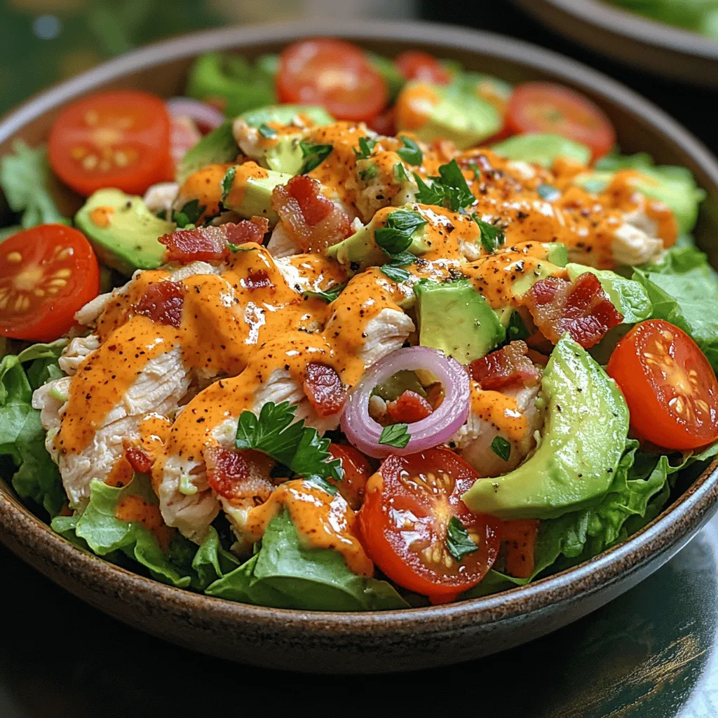 The magic of the BLT Chicken Salad Delight lies in its carefully selected ingredients. Each component plays a crucial role, not only in terms of flavor but also regarding nutritional value. Let’s dive into the essentials that make this salad a standout choice.