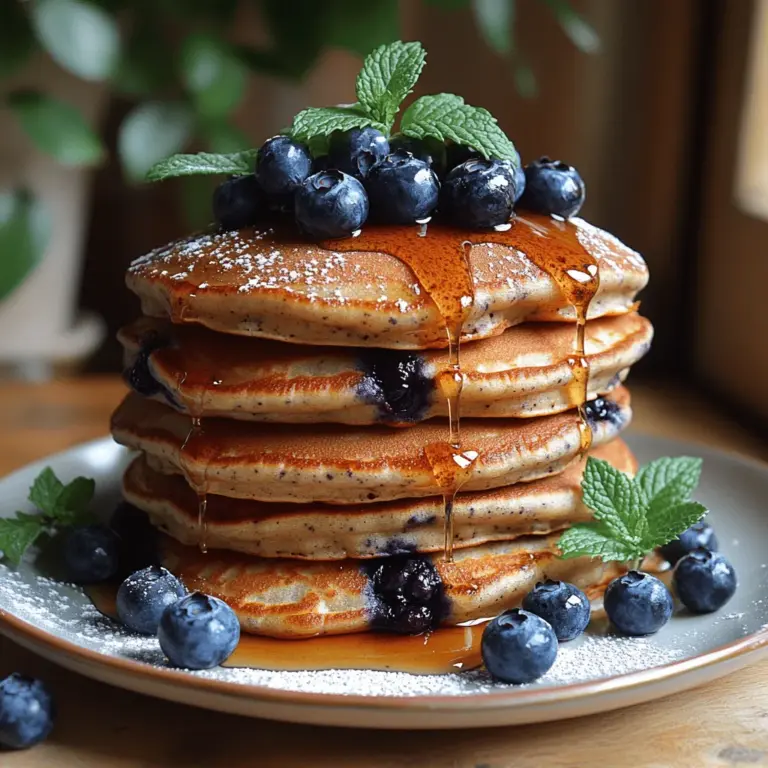 There's a special kind of joy that comes from making pancakes at home. The aroma that fills the kitchen as they cook, the thrill of flipping them just right, and the satisfaction of serving a delicious stack to family or friends are all part of the experience. Among the many variations of pancakes, blueberry pancakes hold a special place in the hearts of breakfast lovers everywhere. Their vibrant color, coupled with the sweet burst of fresh blueberries, transforms an ordinary breakfast into something truly delightful.