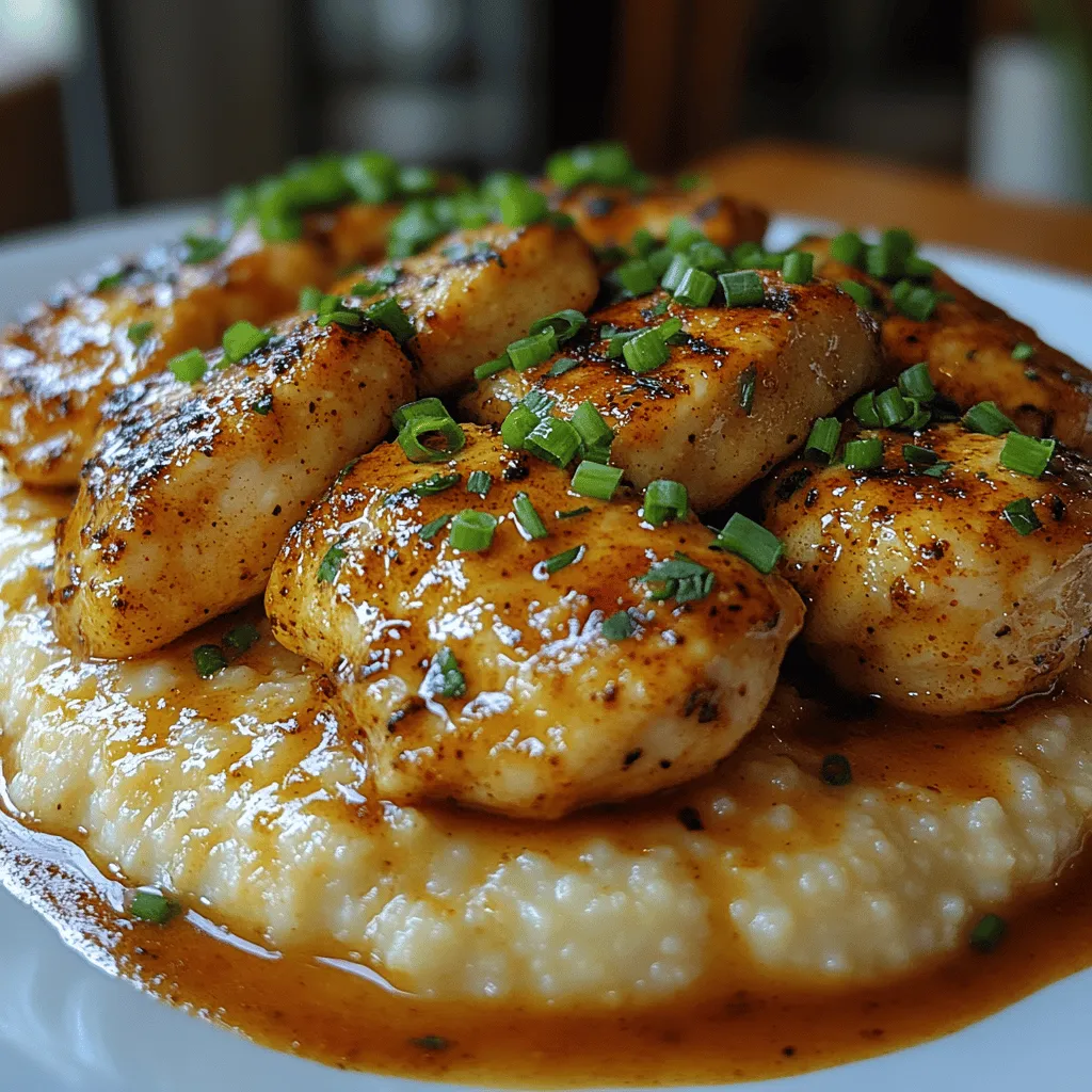 Cajun cuisine is a vibrant tapestry of flavors and traditions that emerged from the rich cultural melange of Louisiana, shaped by French, African, Spanish, and Native American influences. Known for its bold spices and hearty ingredients, Cajun cooking has become a hallmark of Southern gastronomy, celebrated not just for its taste but also for its ability to bring people together around the dinner table. One dish that encapsulates this spirit of comfort and excitement is Spicy Cajun Chicken paired with Creamy Cheesy Grits. This delightful meal is a perfect representation of Cajun culinary traditions, combining the heat of spicy chicken with the soothing texture of creamy, cheesy grits.