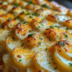 When it comes to comfort food, few dishes evoke the warmth and satisfaction that potato-based recipes do. Potatoes have a unique ability to absorb flavors while providing a hearty base, making them a staple in many cuisines around the world. Among the vast array of potato dishes, Cheesy Potato Paradise stands out as a creamy, cheesy casserole that promises to delight your taste buds and fill your heart with warmth. This dish is not only a feast for the palate but also a visual delight, with its golden, bubbly cheese topping and buttery potato layers.
