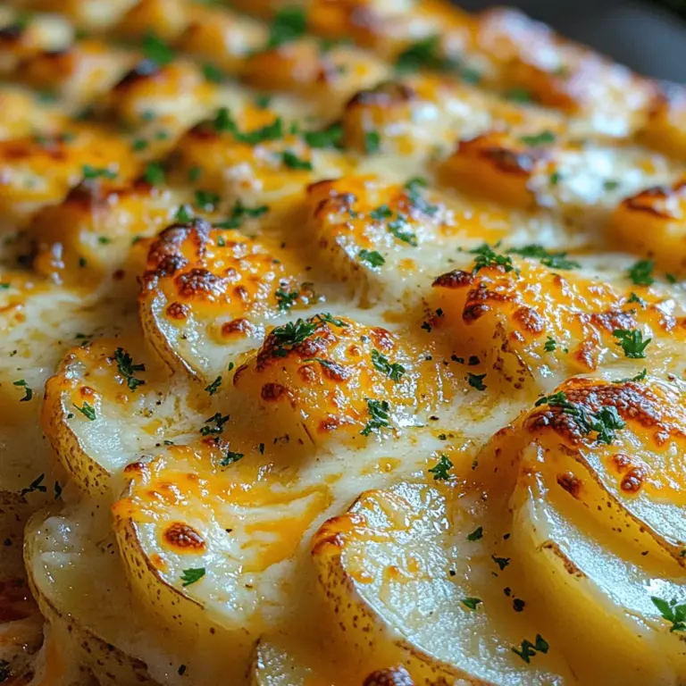 When it comes to comfort food, few dishes evoke the warmth and satisfaction that potato-based recipes do. Potatoes have a unique ability to absorb flavors while providing a hearty base, making them a staple in many cuisines around the world. Among the vast array of potato dishes, Cheesy Potato Paradise stands out as a creamy, cheesy casserole that promises to delight your taste buds and fill your heart with warmth. This dish is not only a feast for the palate but also a visual delight, with its golden, bubbly cheese topping and buttery potato layers.