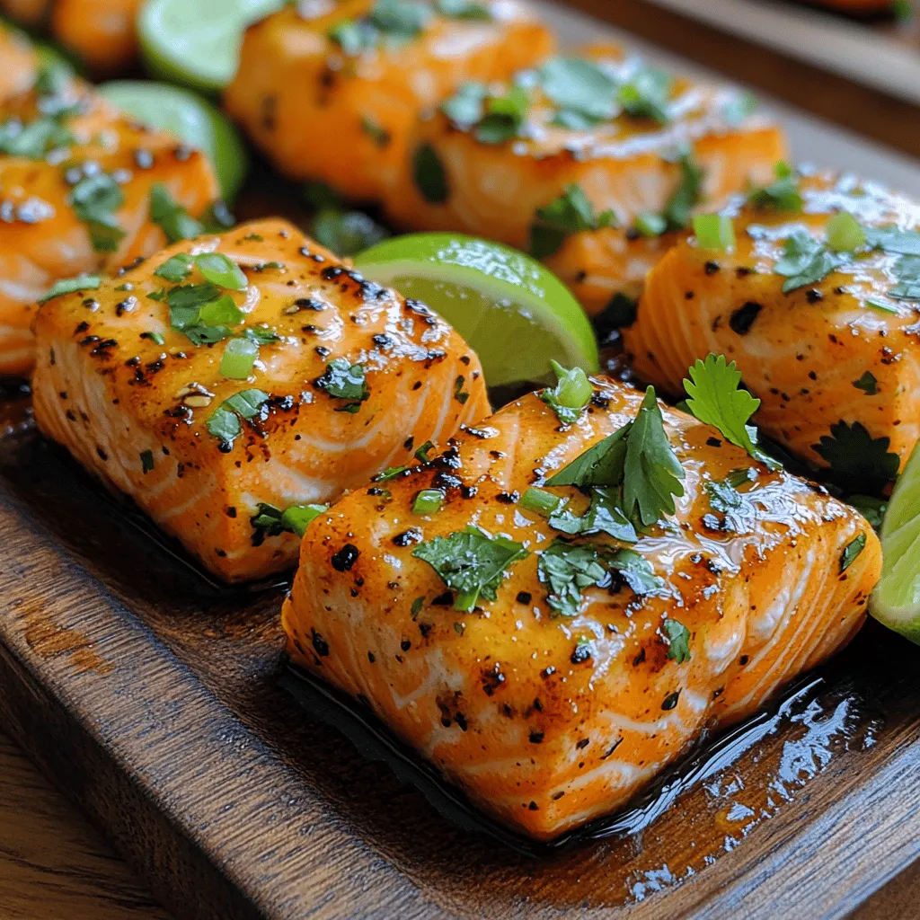 In the world of seafood recipes, few dishes capture the perfect balance of sweetness and spice quite like Sweet & Spicy Hot Honey Salmon Bites. This dish tantalizes your taste buds with its unique combination of flavors, showcasing the succulent texture of fresh salmon. Whether you're preparing a casual weeknight dinner or hosting an elegant gathering, these salmon bites are sure to impress. They are not only delicious but also simple to make, making them an ideal choice for both novice cooks and seasoned chefs alike.