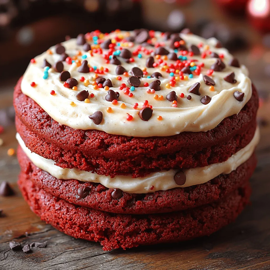 In the world of desserts, few flavors are as iconic and beloved as red velvet. This rich and alluring flavor, often associated with celebrations and special occasions, has taken the culinary scene by storm. From traditional cakes to cupcakes, and even whoopie pies, red velvet has proven itself to be incredibly versatile. Enter the red velvet cookie cake—a delightful fusion of the soft, chewy texture of cookies and the moist, fluffy nature of cake. This innovative dessert not only satisfies your sweet tooth but also brings a playful twist to gatherings and celebrations.