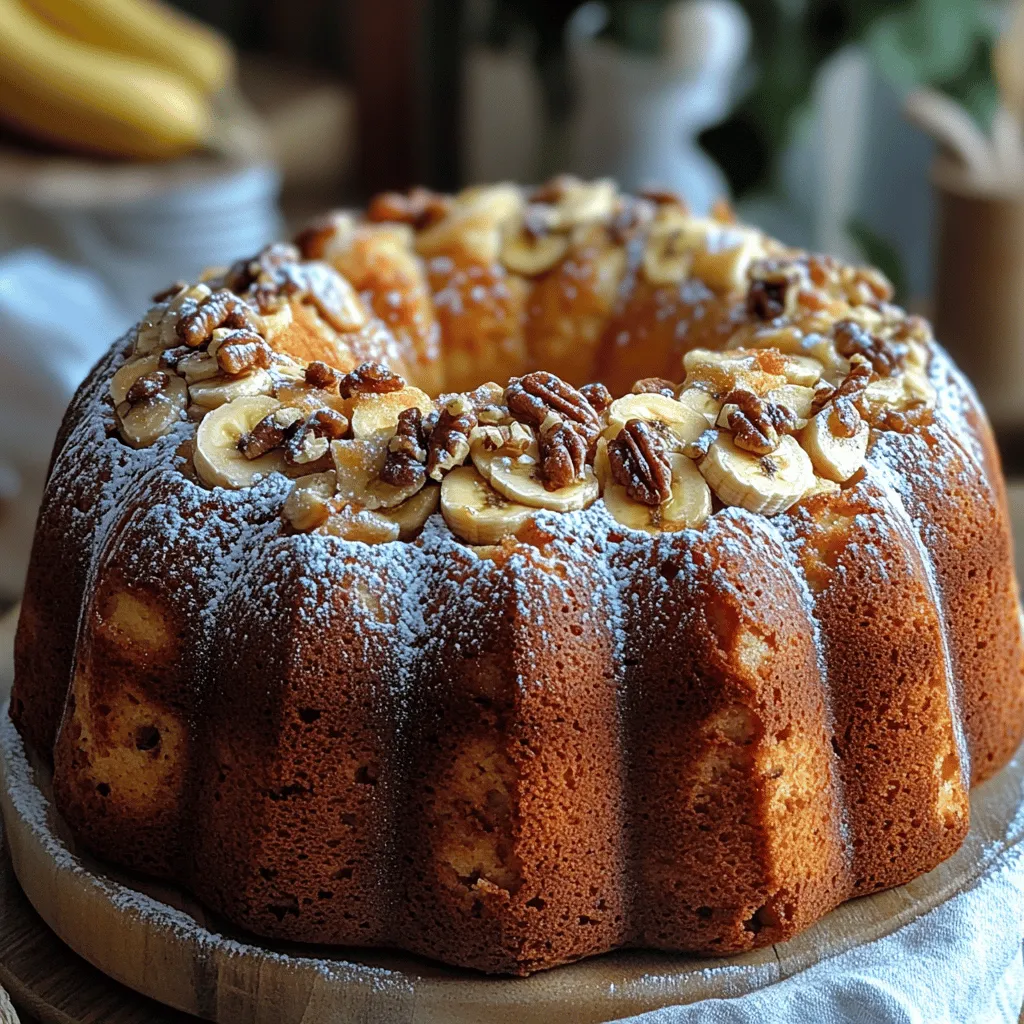 Banana desserts have long held a special place in the hearts of bakers and dessert enthusiasts alike. The natural sweetness and unique flavor profile of ripe bananas make them an ideal ingredient for a wide variety of baked goods. From banana bread to banana pudding, these beloved fruits provide a delicious way to elevate any dessert. Among the myriad of banana-infused treats, the Banana Bliss Bundt Cake stands out as a perfect blend of flavors and textures.