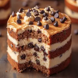 If you’re a fan of rich, indulgent desserts, then the Cookie Dough Delight Cake is sure to be a showstopper at your next gathering. This delectable cake combines the comforting flavors of a classic cake with the irresistible allure of cookie dough, creating a dessert that is both visually stunning and mouthwateringly delicious. With its rich layers, creamy frosting, and generous cookie dough filling, this cake is perfect for celebrations, special occasions, or simply as a well-deserved treat for yourself.