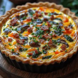 Quiche has long been celebrated as a versatile breakfast option that can cater to a wide array of tastes and dietary preferences. Whether you're hosting brunch for friends, enjoying a leisurely weekend breakfast, or preparing an easy meal for busy weekday mornings, quiche stands out as a dish that is both satisfying and adaptable. Its flaky crust and creamy filling make it a delightful way to start the day, providing nourishment and a burst of flavor that can elevate your mood and energy levels.