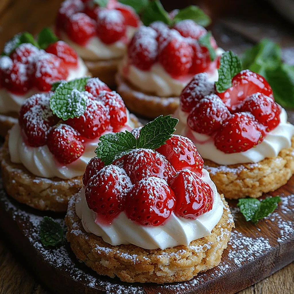 To create these delicious Mini Strawberry Shortcake Bites, you need to familiarize yourself with a few essential ingredients, each contributing to the overall flavor and texture of the dessert. Here’s a breakdown of what you’ll need and the role each ingredient plays in this delightful recipe: