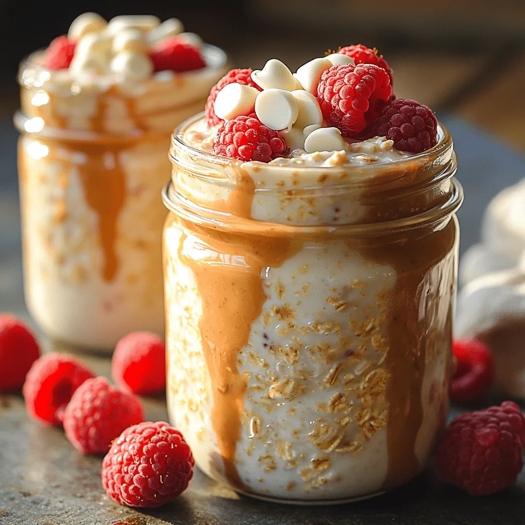 In the fast-paced world we live in, finding a healthy breakfast that is both delicious and convenient can often feel like a challenge. However, overnight oats have emerged as the go-to solution for busy mornings, allowing you to enjoy a nutritious meal without the hassle of cooking. They are not only quick and easy to prepare, but they also offer a canvas for a variety of flavors and ingredients that can cater to any palate. Among the myriad of combinations, one that stands out is the Creamy White Chocolate Raspberry Overnight Oats.