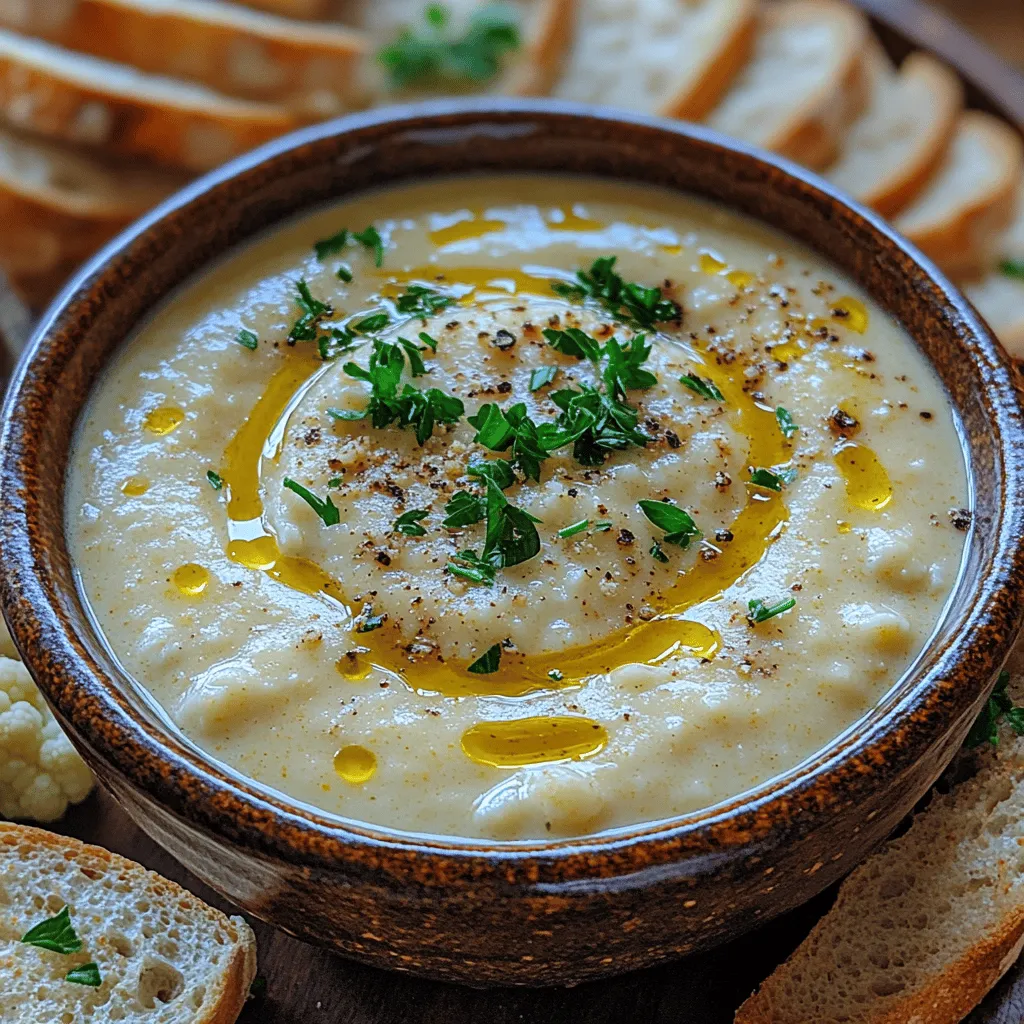 When it comes to comfort food, few dishes can rival the warmth and satisfaction offered by a creamy soup. Our Creamy Garlic Cheddar Cauliflower Soup is an exquisite blend of rich flavors and velvety textures that is sure to delight your taste buds. This recipe highlights the humble yet versatile cauliflower, a vegetable that has gained immense popularity in the culinary world. With its creamy texture and the robust flavors of garlic and cheddar, this soup not only warms you from the inside out but also allows you to indulge in a guilt-free experience, particularly during the colder months.