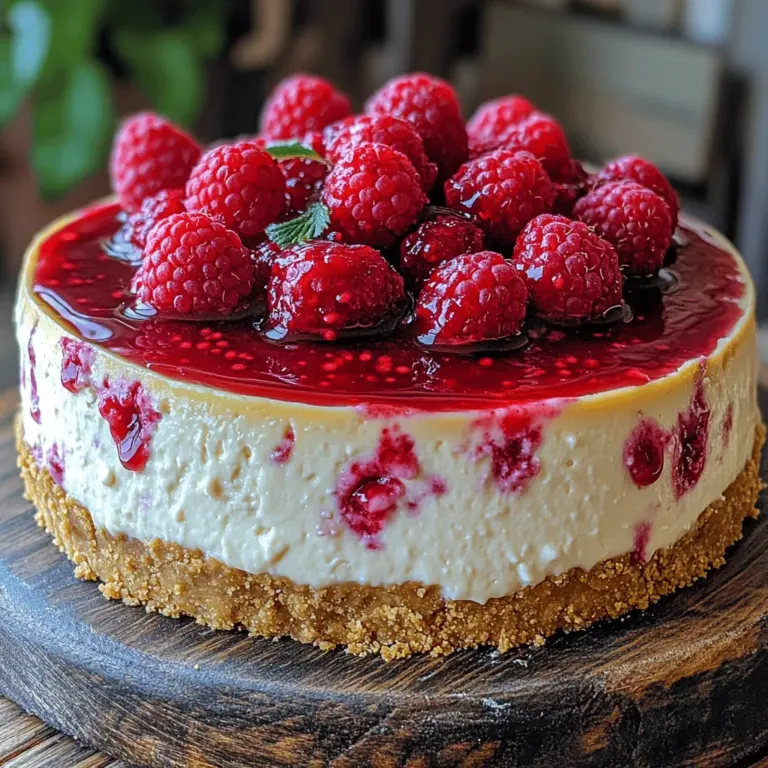 To craft a truly exceptional Heavenly White Chocolate Raspberry Cheesecake, it’s essential to understand the key ingredients that contribute to its luxurious texture and flavor. Each component plays a vital role in creating the final masterpiece, so let’s break them down.