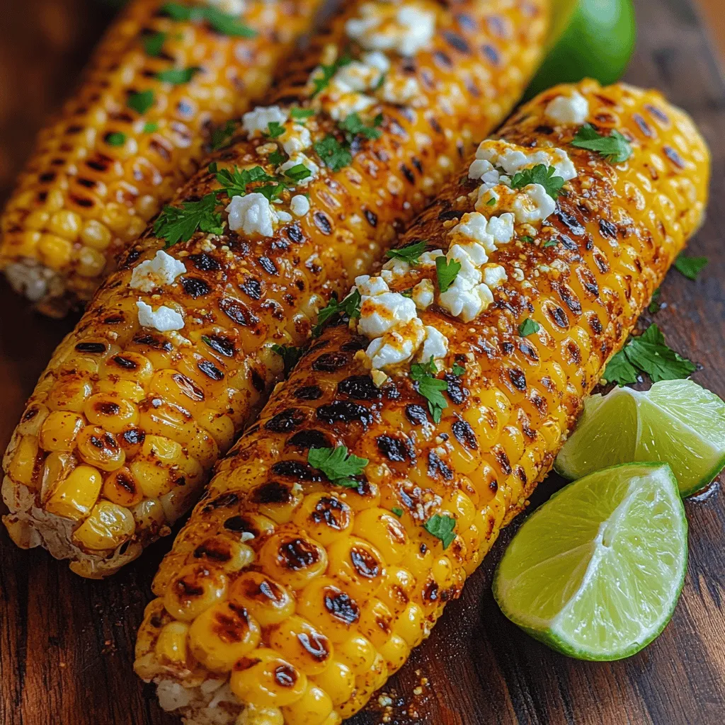 As the sun shines brightly and temperatures rise, nothing embodies the essence of summer quite like grilled corn. This seasonal delight has long been a staple at backyard barbecues, festivals, and beach picnics, serving as a deliciously sweet and smoky side dish that complements a wide array of meals. Among the myriad of ways to enjoy this golden vegetable, the Zesty Chili Lime Grilled Corn stands out with its vibrant flavor profile, combining the sweetness of fresh corn with the heat of chili and the refreshing tang of lime. This recipe not only captures the spirit of summer but also elevates the humble ear of corn into a dish that is bursting with flavor.