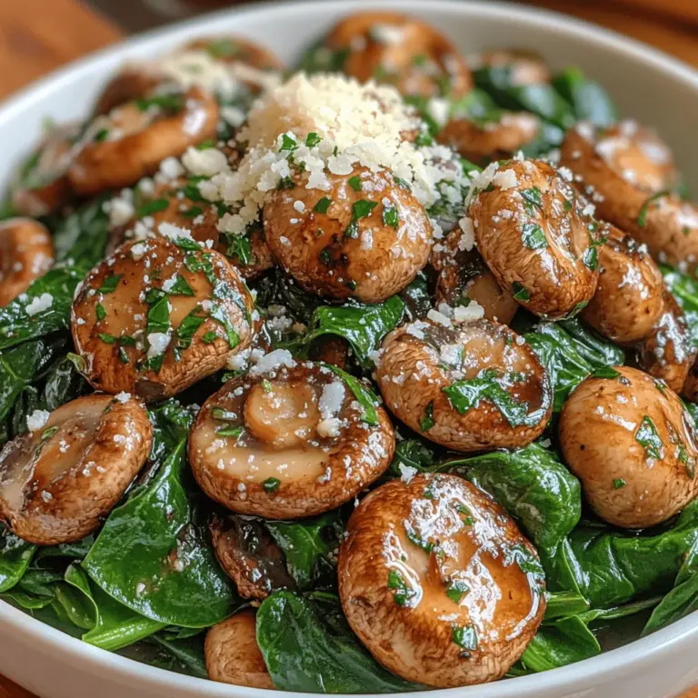 In today’s fast-paced world, finding time to prepare healthy meals can be a challenge. This is where the savory spinach and mushroom medley comes into play. This dish is not only quick and easy to prepare, but it also bursts with flavor and nutritional benefits, making it an ideal choice for a side or main dish. Whether you're a busy professional, a parent juggling multiple responsibilities, or simply someone looking to eat healthier, this medley offers a delightful culinary experience that you can whip up in no time.