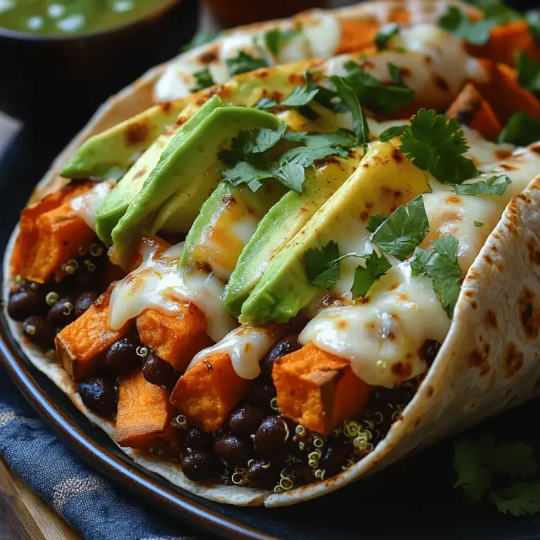 Burritos have become a beloved staple in many cuisines around the globe, celebrated for their versatility and convenience. Originating from the Mexican culinary tradition, these hearty wraps can be filled with virtually any combination of ingredients, making them a favorite for meals on the go. As more people seek out healthy and satisfying options, plant-based burritos are gaining popularity for their rich flavors and nutritional benefits. One such delightful creation is the Sweet Potato & Black Bean Delight Burrito, a dish that not only satisfies your taste buds but also nourishes your body with wholesome ingredients.
