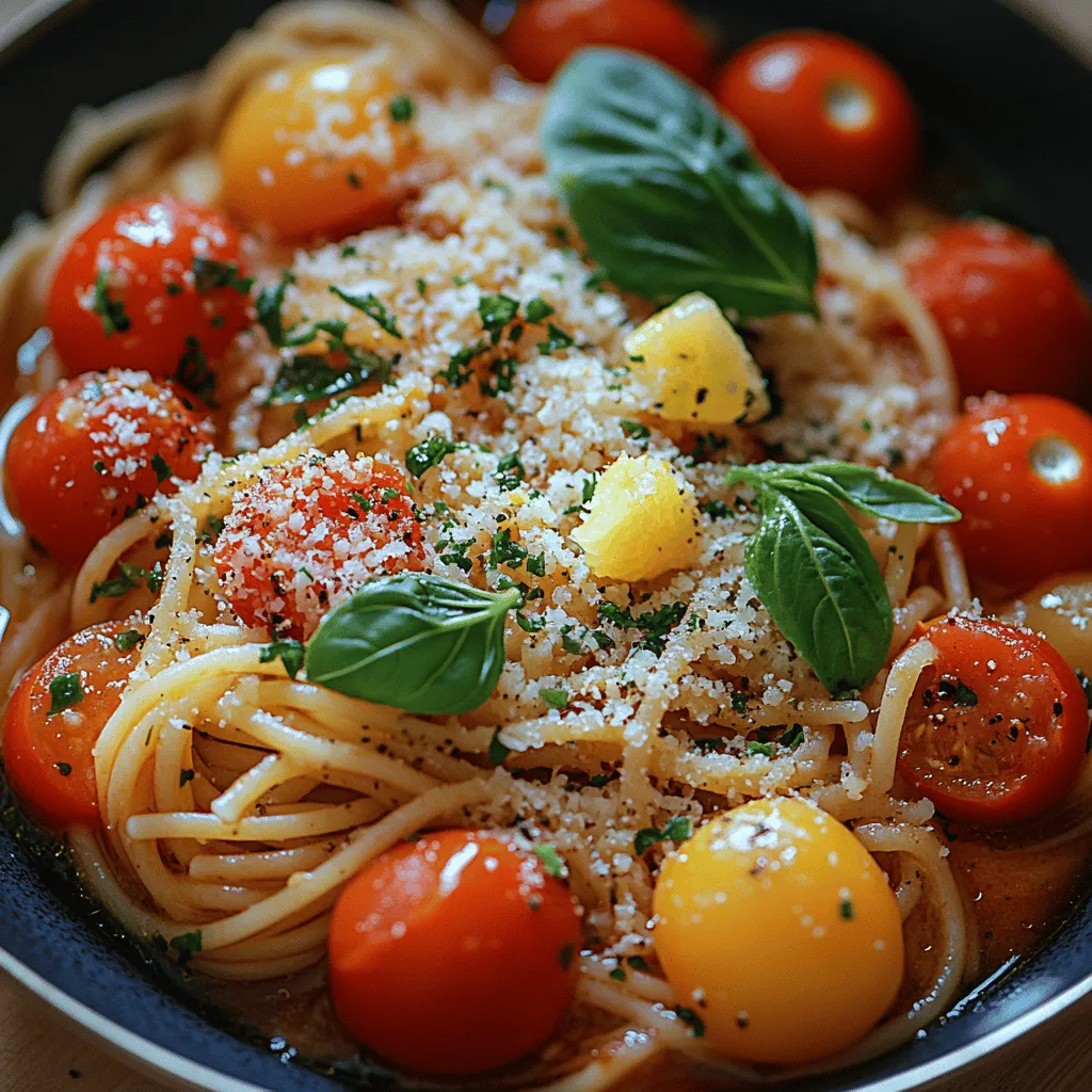 If you're looking for a delicious, quick, and hassle-free meal to whip up on a busy weeknight, look no further than the One-Pot Garlic Lemon Basil Spaghetti. This dish is a symphony of flavors, marrying the zestiness of lemon with the aromatic allure of garlic and fresh basil. Not only does this recipe provide a satisfying dining experience, but it also simplifies the cooking process into a single pot, making it an ideal choice for those hectic evenings when time is not on your side.