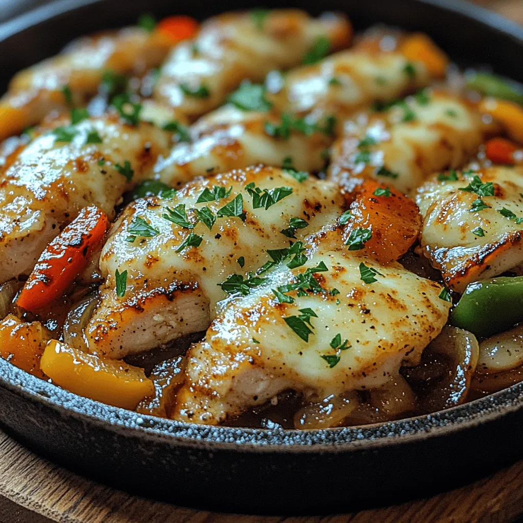 In the world of comfort food, few dishes evoke the same level of satisfaction as a classic cheesesteak. The combination of succulent meat, melted cheese, and vibrant vegetables wrapped up in a warm hoagie roll is undeniably enticing. However, for those who are looking for a quicker, healthier, and equally delicious alternative, the Chicken Cheesesteak Skillet is the perfect solution. This one-pan wonder captures the essence of a traditional cheesesteak, offering a delightful blend of juicy chicken, sautéed vegetables, and gooey melted cheese—all in a fraction of the time it takes to prepare the classic version.