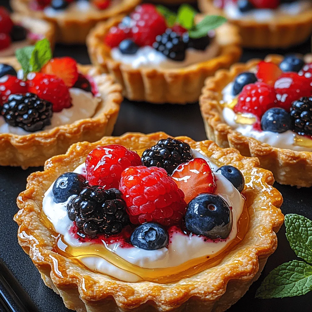 There’s something undeniably appealing about tartlets. These charming little desserts not only look elegant but also offer a delightful balance of flavors and textures that make them a favorite among dessert lovers. With their flaky, buttery shells and luscious fillings, tartlets can elevate any gathering or meal. The Smashed Berry Yogurt Tartlets take this classic dessert to a new level, incorporating fresh berries and creamy yogurt for a treat that’s both refreshing and indulgent.