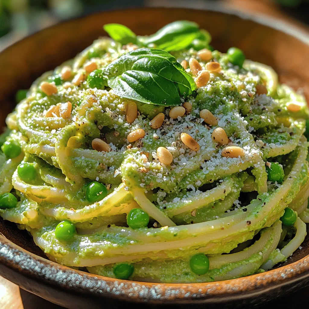To create the perfect Creamy Avocado Pasta with Peas, you need to understand the role each ingredient plays in the dish. Here’s a closer look at the components that make this recipe shine.