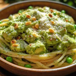 To create the perfect Creamy Avocado Pasta with Peas, you need to understand the role each ingredient plays in the dish. Here’s a closer look at the components that make this recipe shine.