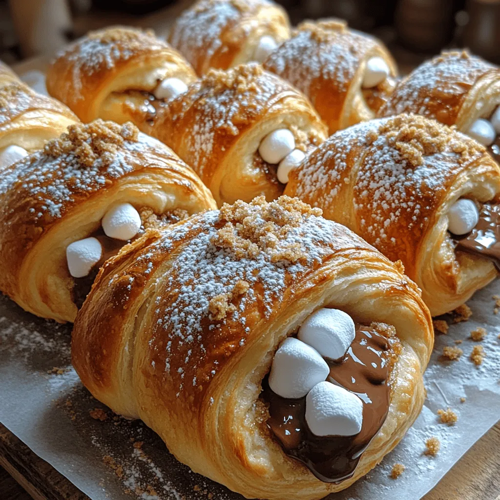 Are you ready to indulge in a delightful dessert that combines the nostalgic flavors of a classic campfire treat with the convenience of modern-day baking? Say hello to S'mores Delight: Crescent Roll Edition! This innovative twist on traditional s'mores is bound to become your new favorite dessert, whether you're hosting a party, enjoying a family movie night, or simply craving something sweet. With its gooey marshmallows, rich chocolate, and a hint of graham cracker crunch, this dish captures the essence of s'mores while offering a quick and easy way to satisfy your sweet tooth.