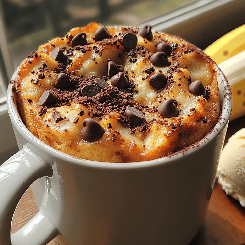 To create the perfect Bananarama Chocolate Chip Mug Cake, it’s essential to understand the role that each ingredient plays in achieving that perfect texture and flavor. Let’s take a closer look at the ingredients used in this delightful recipe: