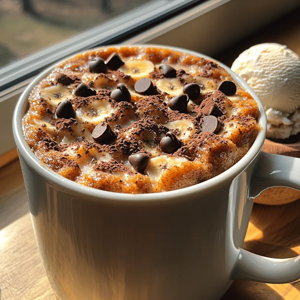 To create the perfect Bananarama Chocolate Chip Mug Cake, it’s essential to understand the role that each ingredient plays in achieving that perfect texture and flavor. Let’s take a closer look at the ingredients used in this delightful recipe: