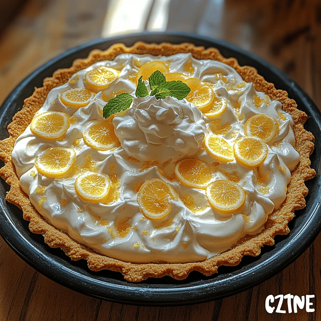 Lemon desserts hold a special place in the hearts (and taste buds) of many. Their vibrant flavor is not just refreshing but also invigorating, making them perfect for any occasion, whether it's a summer picnic or a festive holiday gathering. The allure of lemon desserts lies in their unique ability to strike a delicate balance between tartness and sweetness. In a well-crafted lemon cream pie, this balance is essential; the tartness of fresh lemons perfectly complements the creamy sweetness of sugar and dairy, creating a delightful experience with every bite.
