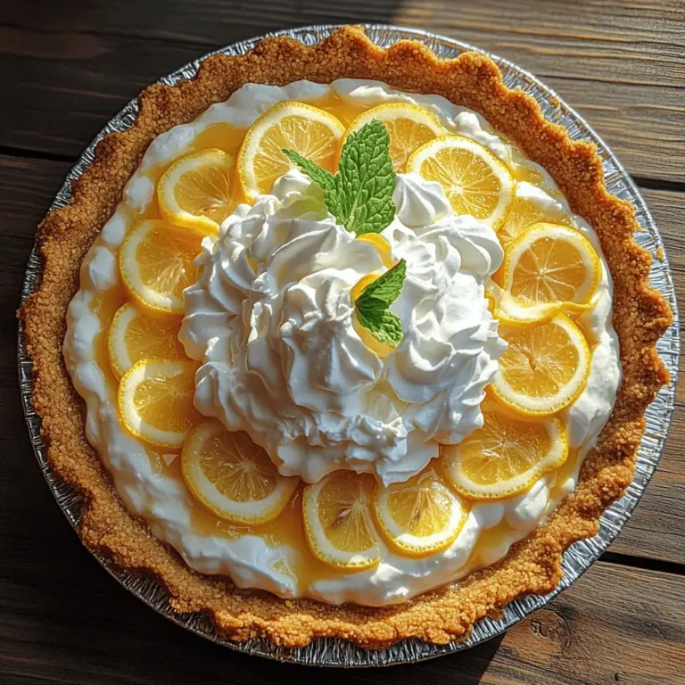 Lemon desserts hold a special place in the hearts (and taste buds) of many. Their vibrant flavor is not just refreshing but also invigorating, making them perfect for any occasion, whether it's a summer picnic or a festive holiday gathering. The allure of lemon desserts lies in their unique ability to strike a delicate balance between tartness and sweetness. In a well-crafted lemon cream pie, this balance is essential; the tartness of fresh lemons perfectly complements the creamy sweetness of sugar and dairy, creating a delightful experience with every bite.