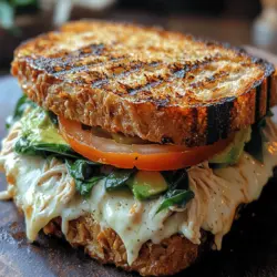 To really appreciate the Chicken Avocado Melt Sandwich, it's essential to dive into the key ingredients that make it a standout choice. Each component not only adds to the flavor but also contributes to the nutritional profile of this mouthwatering meal.