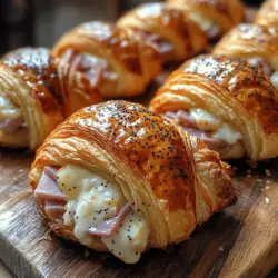 Mini ham and cheese croissants are the epitome of culinary convenience, marrying flaky pastry with savory fillings to create a snack or meal that suits almost any occasion. Whether you're hosting a brunch, planning a picnic, or simply looking for a quick and satisfying bite, these delightful little pastries have you covered. Their versatility makes them perfect for breakfast on the go, elegant appetizers at parties, or even a fun addition to your child’s lunchbox.