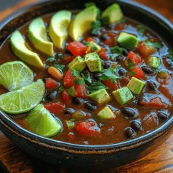Black bean soup is a beloved dish that transcends borders and cultures, celebrated for its rich flavors and hearty texture. From the kitchens of Latin America to the comfort food tables of the Southern United States, the popularity of black bean soup has soared. This dish not only satisfies hunger but also embodies the essence of communal dining, often served during gatherings and celebrations. As a versatile meal, it can be enjoyed as a main course or a delightful side, making it a favorite among food enthusiasts.