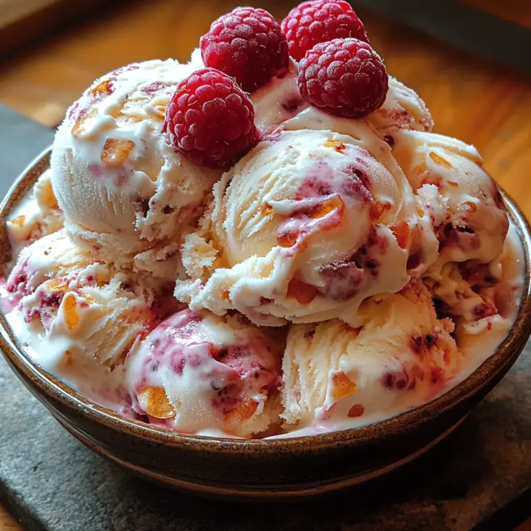 As warm weather approaches, the search for refreshing treats becomes paramount. Homemade ice cream has surged in popularity, offering a delightful way to cool down on hot days. The charm of creating your very own frozen dessert lies not only in the ability to customize flavors but also in the satisfaction of crafting something delicious from scratch. Among the myriad of ice cream recipes available, one stands out for its simplicity and taste: Delightfully Creamy No-Churn Raspberry Ice Cream.