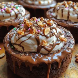 Chill & Thrill Cold Brew Brownie Bowls represent a harmonious fusion of two beloved ingredients: chocolate and coffee. Both evoke feelings of comfort and satisfaction, making them a popular choice for desserts and treats. The addition of cold brew coffee not only enhances the chocolate flavor but also adds a refreshing twist that distinguishes this dessert from traditional brownies. With their fudgy texture and rich taste, these brownie bowls are perfect for warm weather, as they can be served chilled or at room temperature.
