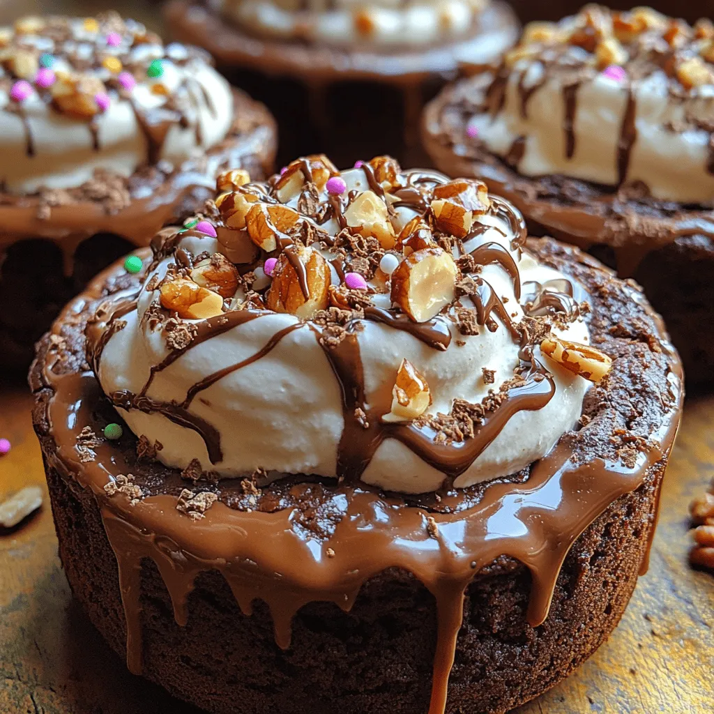 Chill & Thrill Cold Brew Brownie Bowls: A Decadent Delight