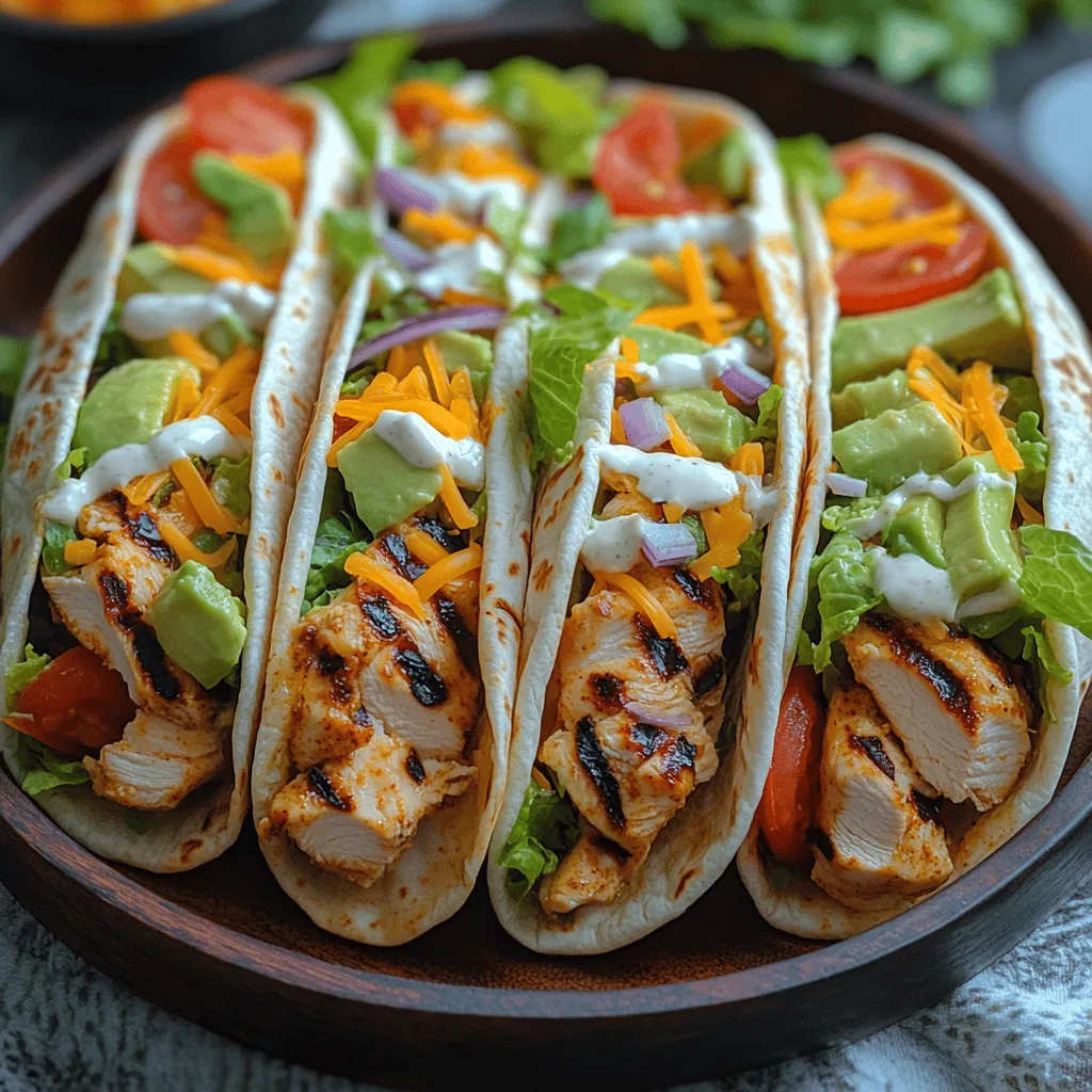 Wraps have become a staple in modern cuisine, offering a convenient way to enjoy a multitude of flavors in a portable form. Their origin can be traced back to various cultural practices of wrapping food, but they have gained popularity in contemporary dining due to their ease of preparation and versatility. Grilled Chicken Ranch Wraps combine the classic pairing of grilled chicken with ranch dressing, creating a harmonious blend of protein and flavor that appeals to all ages.