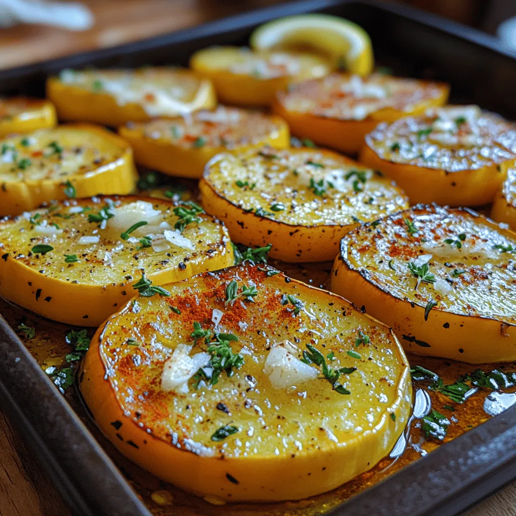 The Garlic Roasted Summer Squash Medley is an easy-to-make dish that emphasizes the freshness of seasonal vegetables. With its vibrant hues and delightful flavors, this medley is sure to be a hit at any summer gathering. The key ingredients—yellow squash, zucchini, garlic, and a selection of herbs—combine to create a dish that is both delicious and nutritious. The roasting process caramelizes the natural sugars in the vegetables, enhancing their flavors and creating a slightly crispy texture that perfectly complements a variety of meals.